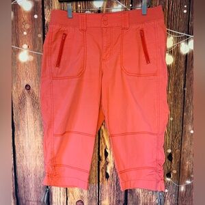 Lee Women’s Bright Coral Cargo Capris